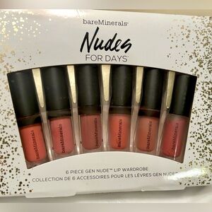 bareMinerals Nudes for Days Lip Wardrobe - 6 Pieces